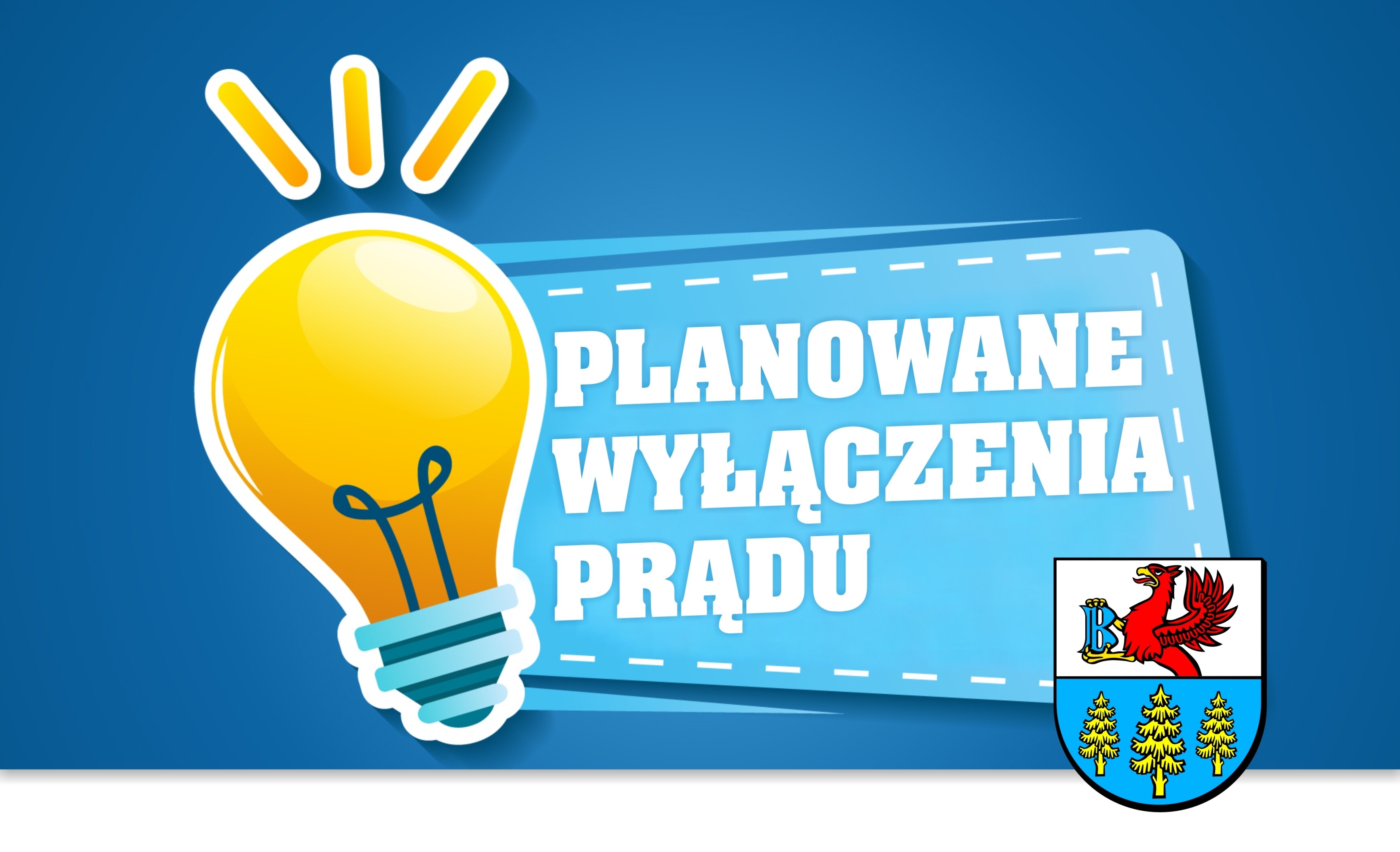 PLANOWANE WYŁĄCZENIA PRĄDU - dotyczy: 08.09.2025 r.