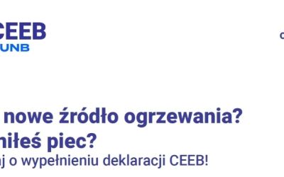 ZMIENIŁEŚ PIEC? MASZ NOWE ŹRÓDŁO OGRZEWANIA? PAMIĘTAJ O WYPEŁNIENIU DEKLARACJI CEEB.