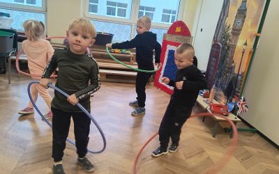 PRZEDSZKOLE NR 1 W BRUSACH: Realizacja zajęć psychoruchowych