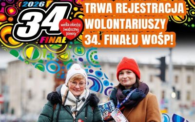 NABÓR WOLONTARIUSZY DO 34. FINAŁU WOŚP W BRUSACH