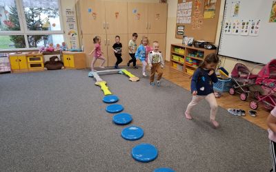 PRZEDSZKOLE NR 1 W BRUSACH: "Gmina Brusy stawia na przedszkolaków" - zajęcia stymulujące rozwój psychoruchowy