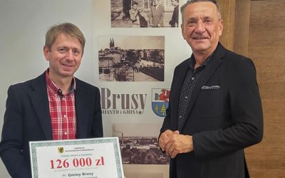 BURMISTRZ BRUS SPOTKAŁ SIĘ Z WICEMARSZAŁKIEM WOJEWÓDZTWA POMORSKIEGO