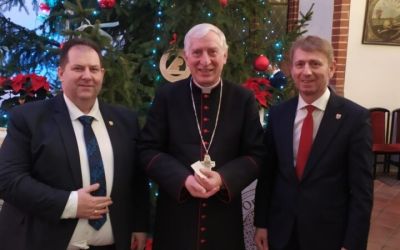 PRZEDŚWIĄTECZNE SPOTKANIE SAMORZĄDOWCÓW Z BISKUPEM PELPLIŃSKIM