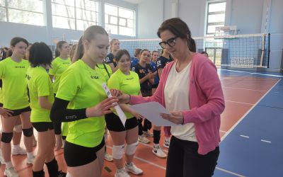 SP NR 1 W BRUSACH: III miejsce w półfinale Wojewódzkich Igrzysk Młodzieży Szkolnej w piłce siatkowej dziewcząt