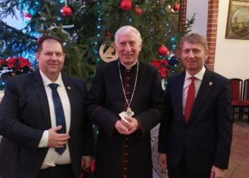 PRZEDŚWIĄTECZNE SPOTKANIE SAMORZĄDOWCÓW Z BISKUPEM PELPLIŃSKIM