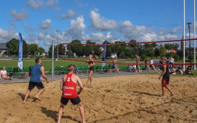 ROZEGRANO XXIII TURNIEJ SIATKÓWKI PLAŻOWEJ O PUCHAR BURMISTRZA BRUS