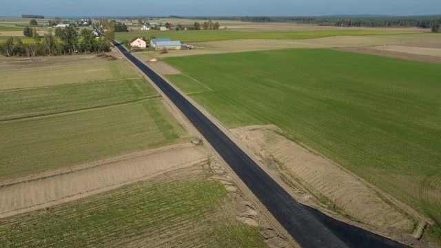 ZAKOŃCZENIE BUDOWY DROGI DĄBRÓWKA – MAŁE GLIŚNO