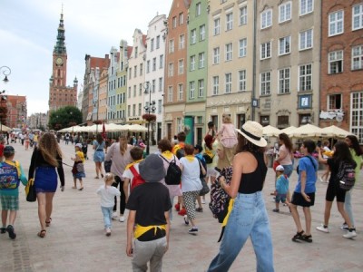 04.07 - wycieczka gości z Ukrainy dla Gdańska