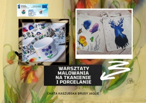 Warsztaty z malowania na tkaninie i porcelanie