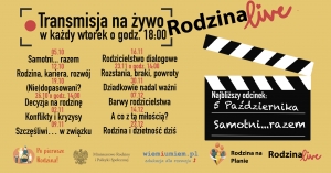 „Rodzina LIVE!” już 5 października o godz. 18:00 w Studiu Fundacji Wiem i Umiem