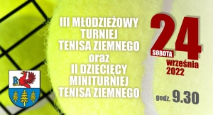 Turnieje tenisa ziemnego dla dzieci i młodzieży! Zapraszamy!