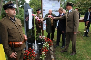 STRAŻNICA PATRIOTYZMU I PAMIĘCI KAMPANII WRZEŚNIOWEJ 1939 STANĘŁA W LASCE