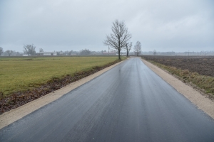 WYBUDOWANO KOLEJNY ODCINEK DROGI LUBNIA – ORLIK 