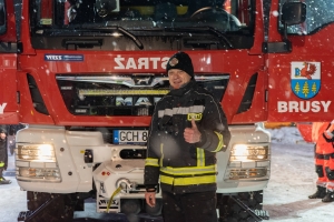Nowy wóz strażacki w Brusach!