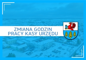 31 GRUDNIA - ZMIANA GODZIN PRACY KASY URZĘDU 