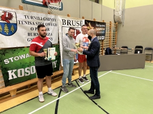 XIII turniej Tenisa Stołowego o Puchar Burmistrza Brus - podsumowanie