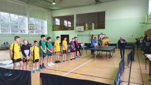 SP NR 1 BRUSY: Półfinały Wojewódzkie Igrzysk Młodzieży Szkolnej w Tenisie Stołowym chłopców