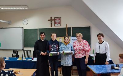 SP LUBNIA: Zwycięstwo w konkursie ,,Męczennik za wiarę i miłość -  błogosławiony ksiądz Józef Jankowski"