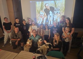 DRUGIE SPOTKANIE EDUKACYJNE Z PSAMI HUSKY