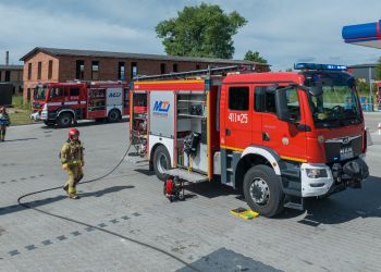 WSPÓLNE ĆWICZENIA JRG CHOJNICE Z JEDNOSTKAMI OSP Z GMINY BRUSY