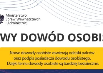 WNIOSKI O DOWODY OSOBISTE Z ODCISKIEM PALCÓW JUŻ OD 8 LISTOPADA