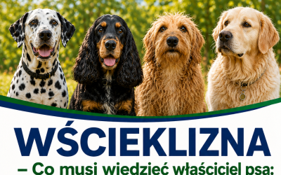 PIW: WŚCIEKLIZNA - CO MUSI WIEDZIEĆ WŁAŚCICIEL PSA