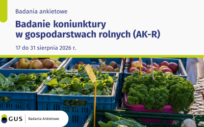 ANKIETA KONIUNKTURY W GOSPODARSTWIE ROLNYM