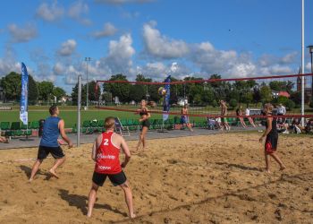 ROZEGRANO XXIII TURNIEJ SIATKÓWKI PLAŻOWEJ O PUCHAR BURMISTRZA BRUS