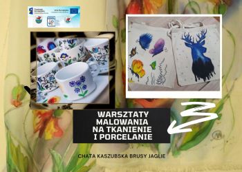 Warsztaty z malowania na tkaninie i porcelanie
