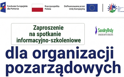 LGD SANDRY BRDY: Spotkanie skierowane do organizacji pozarządowych