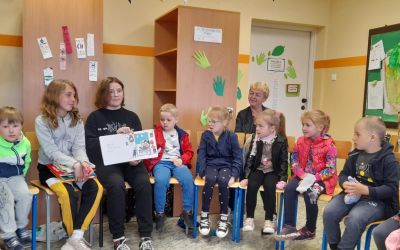 SP LUBNIA: Dzień Książki oraz Praw Autorskich oraz Tydzień Bibliotek w SP w Lubni.
