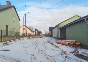 ROZPOCZĘŁY SIĘ PRACE NA ULICY SŁONECZNEJ I MARII LUDWIKI W LEŚNIE
