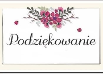 Państwo Rytlewscy dziękują za okazaną pomoc!