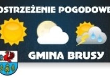 OSTRZEŻENIE O BURZACH Z GRADEM!