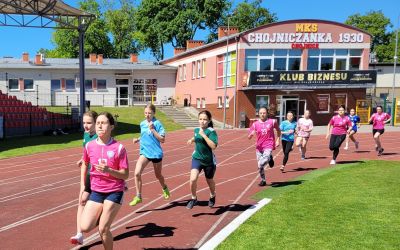 SP BRUSY NR 1: Powiatowe Igrzyska Dzieci w czwórboju lekkoatletycznym dziewcząt