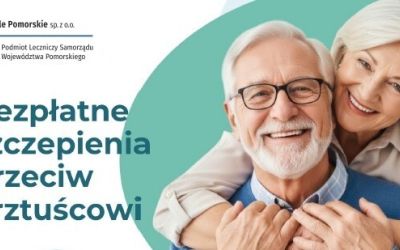 BEZPŁATNE SZCZEPIENIA PRZECIWKO KRZTUŚCOWI DLA OSÓB 65+