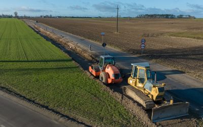 PRZEBUDOWA DROGI GMINNEJ BRUSY – MAŁE GLIŚNO Z KORZYŚCIĄ DLA KIEROWCÓW, PIESZYCH I ROWERZYSTÓW