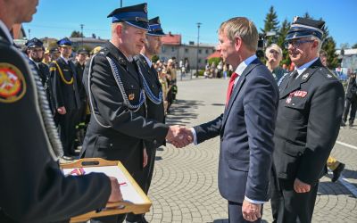 OBCHODY ŚWIĘTA KONSTYTUCJI 3 MAJA POŁĄCZONE Z GMINNYM DNIEM STRAŻAKA W BRUSACH