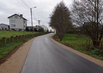 TRASA LUBNIA–ORLIK – ZMODERNIZOWANO KOLEJNE 500 METRÓW DROGI
