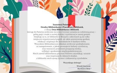 DZIEŃ BIBLIOTEKARZA I BIBLIOTEK