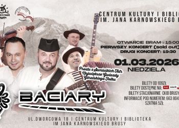 BACIARY DADZĄ DRUGI KONCERT W BRUSACH!