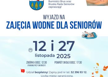 ZAPRASZAMY NA ZAJĘCIA WODNE DLA SENIORÓW
