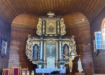 Dobiegł końca I etap konserwacji wnętrza zabytkowego kościoła w Leśnie