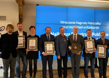 GMINA BRUSY WYRÓŻNIONA W KONKURSIE NAJLEPSZA PRZESTRZEŃ PUBLICZNA WOJEWÓDZTWA POMORSKIEGO