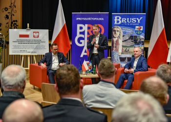 „PRZYSZŁOŚĆ TO POLSKA” – SPOTKANIE W BRUSACH