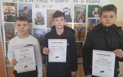 SP LEŚNO: II Gminny konkurs fotograficzno - czytelniczy