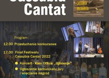Do 18 października można zgłaszać propozycje do przesłuchań konkursowych festiwalu Cassubia Cantat.