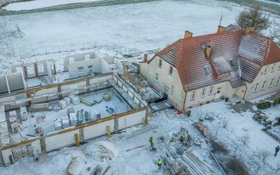 BUDOWA SALI GIMNASTYCZNEJ PRZY SZKOLE PODSTAWOWEJ W ZALESIU