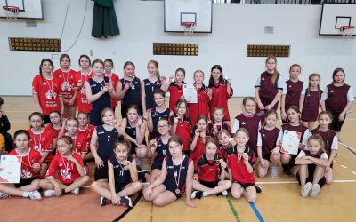 SP NR 1 W BRUSACH: Gminne Igrzyska Dzieci w Dwa ognie usportowione dziewcząt