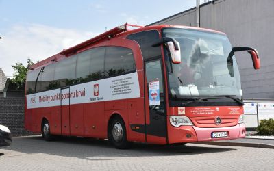 KROPLA ŻYCIA - KOLEJNA AKCJA POBORU KRWI W BRUSACH
